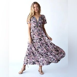NWT Natural life Bella maxi dress
